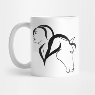 Horse girl Mug